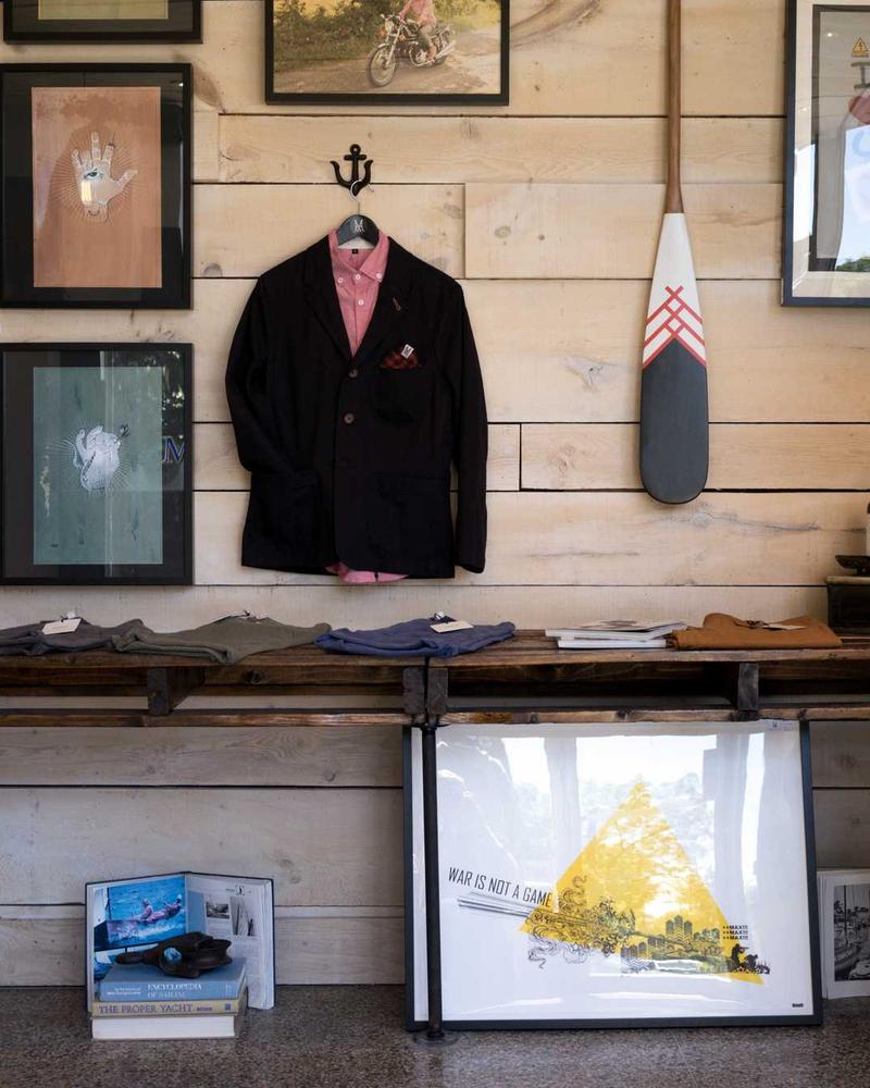 پیراهن کتان مینیمال